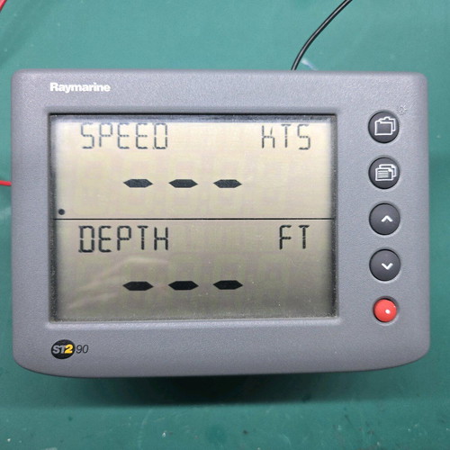 Raymarine ST290 screen used