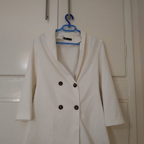 Shein jacket new white size M