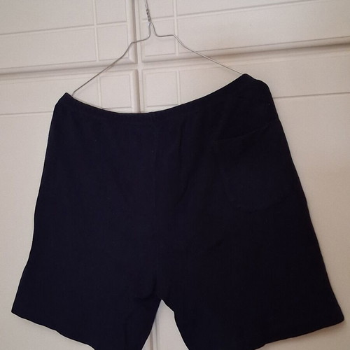 Cotton shorts XL like new, black and blue