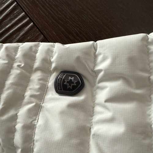 Wellensteyn Mol men's white puffer without hood, like new, size L