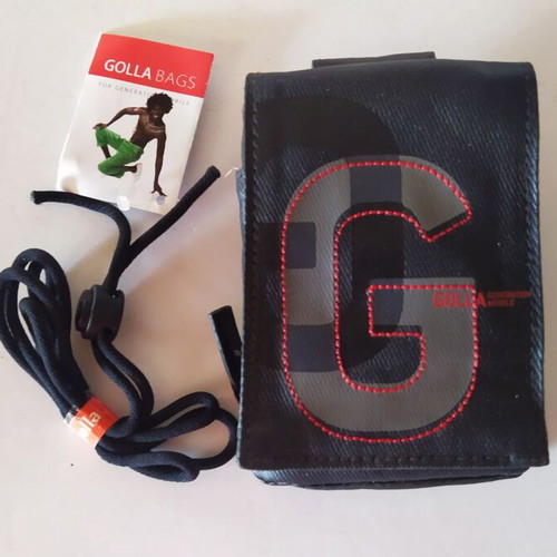 Golla bag like new, black mobile phone case