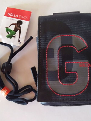 Golla bag like new, black mobile phone case