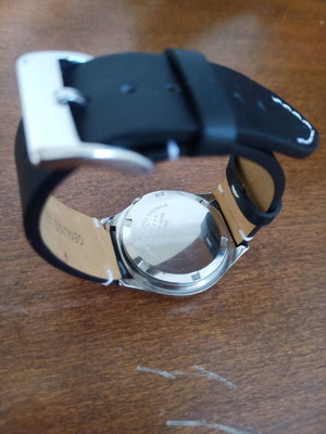 Seiko Αυτόματο ρολόι ανδρικό σαν καινούργιο, μαύρο