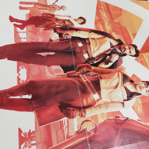 Solo Star Wars poster used, large size