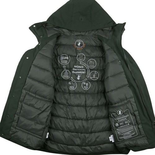 Save The Duck Phrys Parka men's winter jacket new, green, L-XL