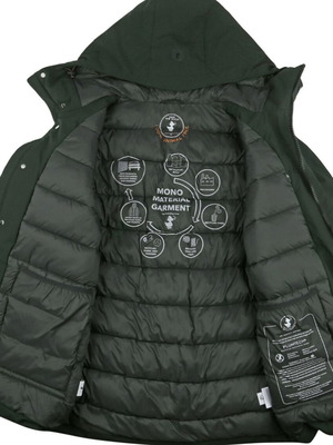 Save The Duck Phrys Parka men's winter jacket new, green, L-XL