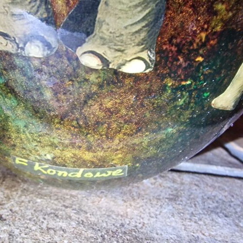 Ostrich Egg for Decoration like new