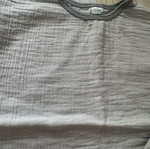 Liebes Von Priebes Unisex Set with Short Sleeve Shirt and Elastic Waist Pants, New, Grey, Size 110/116