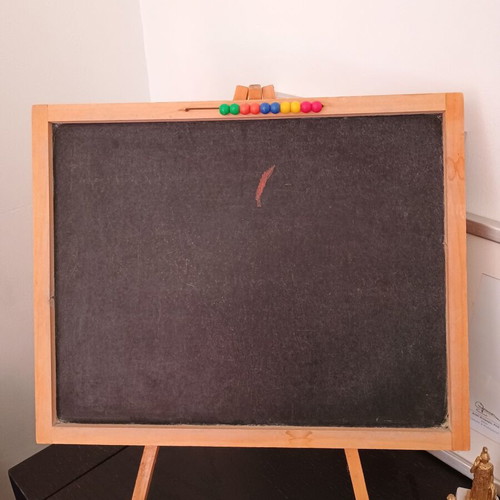 Vintage 90s Blackboard used for Chalk