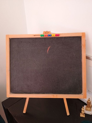 Vintage 90s Blackboard used for Chalk