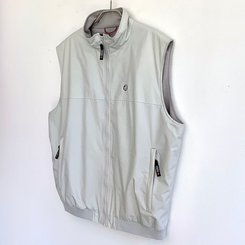 AIGLE Men's Sleeveless Jacket Vest Gray Like New Size XL