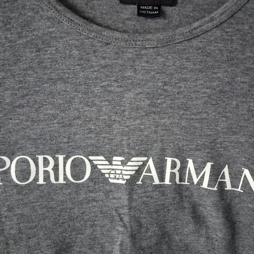 Emporio Armani underwear fitted t-shirt size S gray like new
