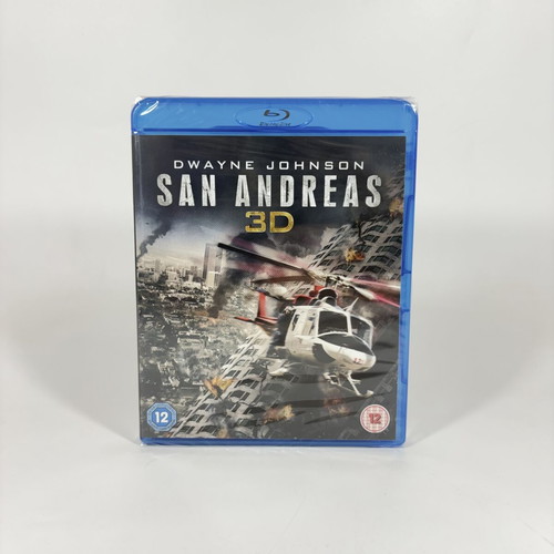 San Andreas 3D Blu-ray new with Greek subtitles