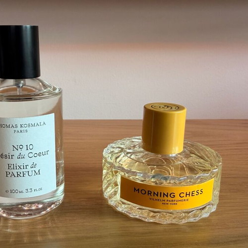 Thomas Kosmala No 10 Désir du Coeur Elixir de Parfum and Vilhelm Morning Chess set like new