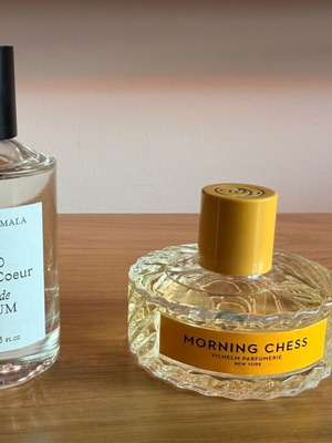 Thomas Kosmala No 10 Désir du Coeur Elixir de Parfum and Vilhelm Morning Chess set like new