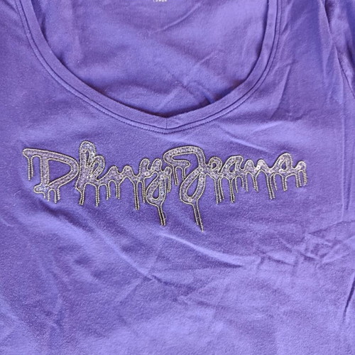 DKNY purple blouse like new, size L