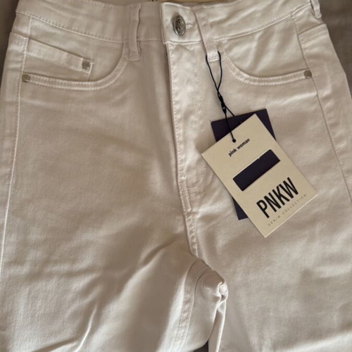 Women's white pants size 34 PNKW new