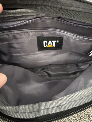 Ανδρικό τσαντάκι Caterpillar καινούριο, μαύρο