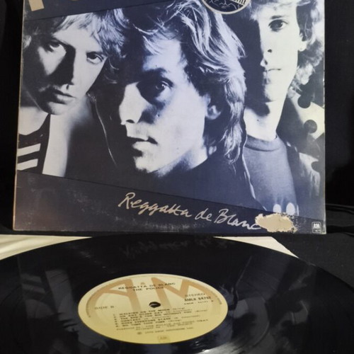 The Police Reggatta de Blanc vinyl record used