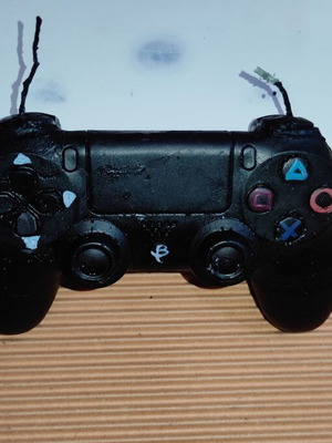 Wax PlayStation Controller Handmade Candle new