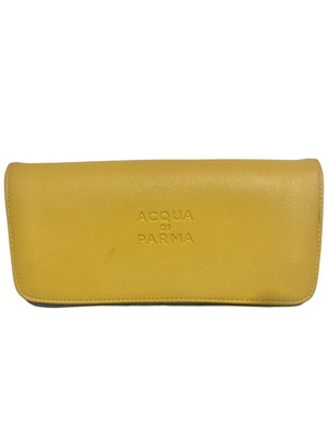Acqua di Parma clutch μεταχειρισμένη, limited edition κίτρινη