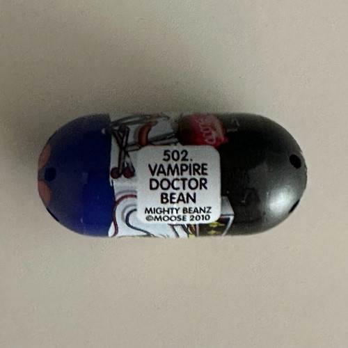 Mighty Beanz collectible set with weird monster characters, like new