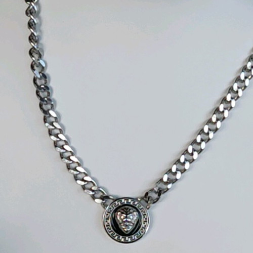 Steel Necklace New Silver