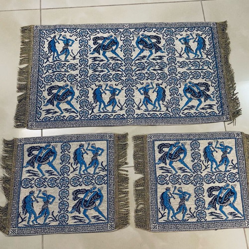 Traditional woven semen set unused