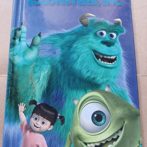Disney Pixar Monsters Inc book like new, English