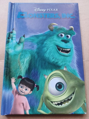 Disney Pixar Monsters Inc book like new, English