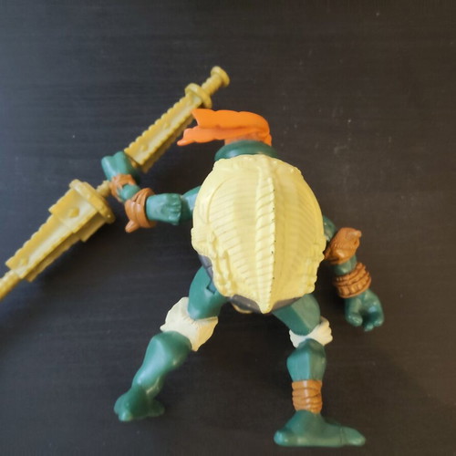TMNT Paleo Patrol Dino Runners Allosaurus & Michelangelo Playmates 2006 set