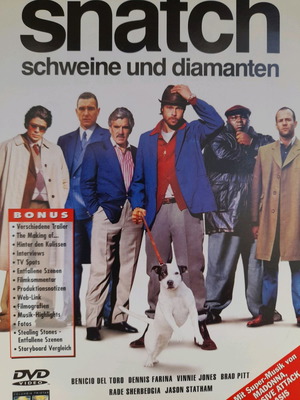 Snatch DVD used with subtitles