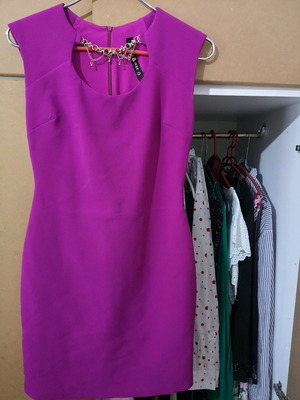 Pole&pole dress used, size M, purple