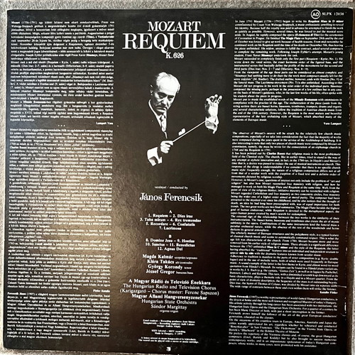 MOZART - REQUIEM - Janos Ferencsik