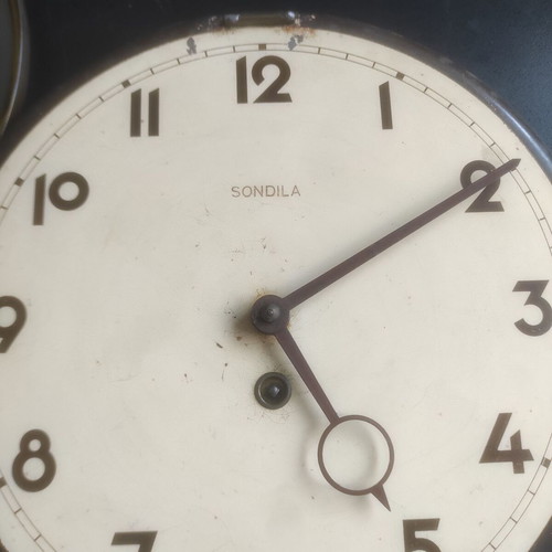 Sondila vintage wall clock used, mechanical, decorative