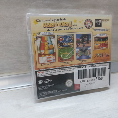 Mario Party DS Nintendo DS game new factory sealed PAL