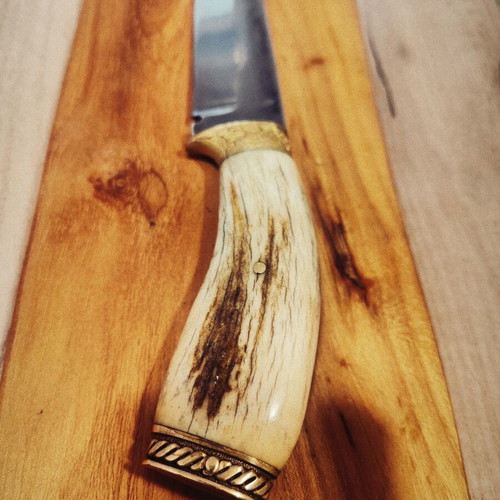 Hunting Knife with D.Mitev Master Mark new