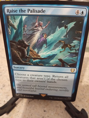 Magic the gathering Raise the Palisade Commander: The Lord of the Rings: Tales of Middle-earth