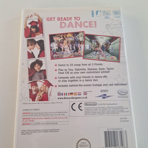 Wii High School Dance 3 used