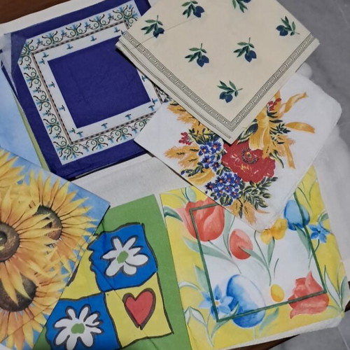 Old napkins like new