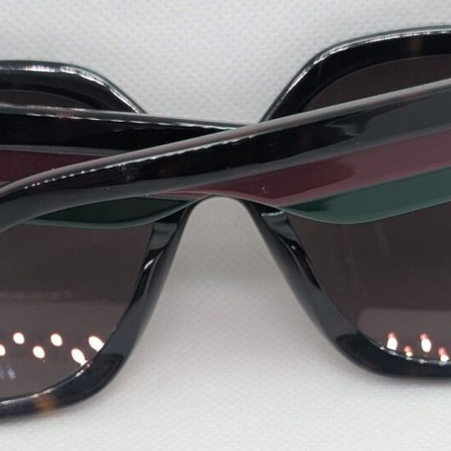 Gucci GG1300S 002 Women's Sunglasses with Brown Tortoise Brown Lens new