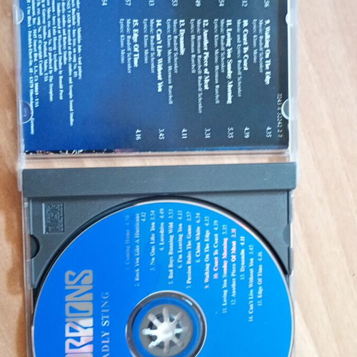 Scorpions Deadly Sting CD used, rock