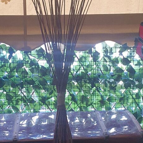 Wooden decorative branches like new, height 1.80 m, set of 3