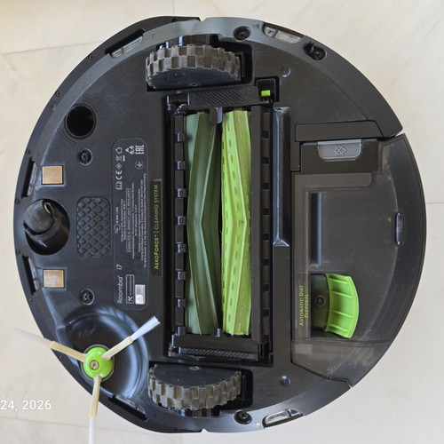 iRobot Roomba i7 robot vacuum cleaner with automatic bin emptying