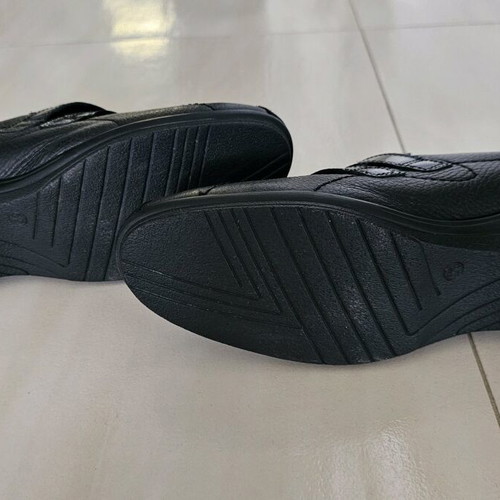 24HRS leather shoes new, anatomical, size 39, black
