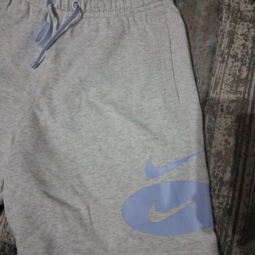 Nike bermuda shorts, white, size M