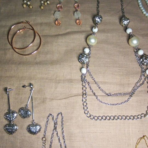 Bijou lot used with turquoise stone bracelet
