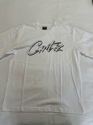 Corteiz Tshirt white star print Large with tags