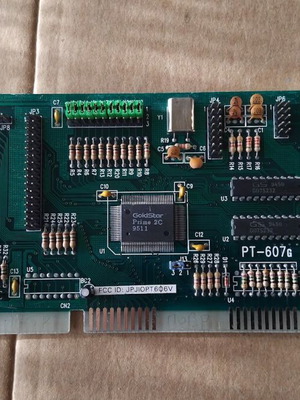 Pine Technology PT-607G 16-bit ISA Multi Controller IDE Floppy COM Print Card like new