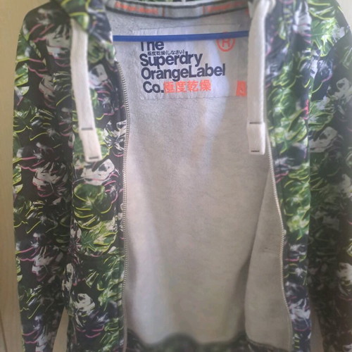 Superdry women's hoodie sweatshirt size S like new
